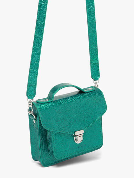 Sac Bandoulière Star Cuir Paul marius Bleu star GEORXSTA vue secondaire 1