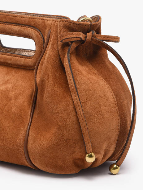 Sac Porté épaule Folk Light Cuir Gerard darel Marron folk light W405 vue secondaire 2
