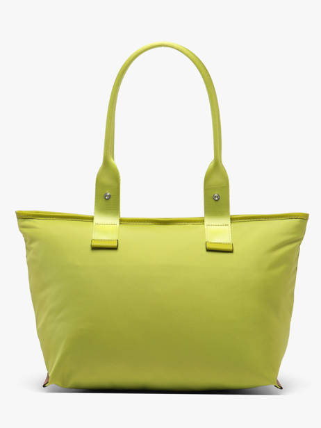 Schoudertas M Mistral Rollable Nylon En Leder Lancel Groen mistral A13995 ander zicht 5