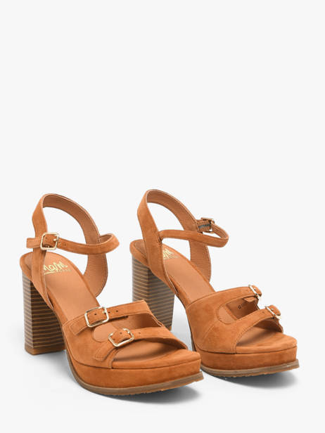 Escarpins Jouta En Cuir Mam'zelle Orange women CSG1H31 vue secondaire 1