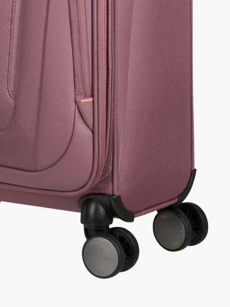 Uitbreidbare Soepele Reiskoffer Wanderlite American tourister Violet wanderlite 158078 ander zicht 2