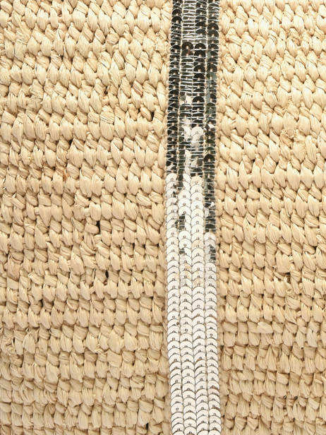 Schoudertas Cabas Raphia Raphia Vanessa bruno Beige cabas raphia 64V40315 ander zicht 3