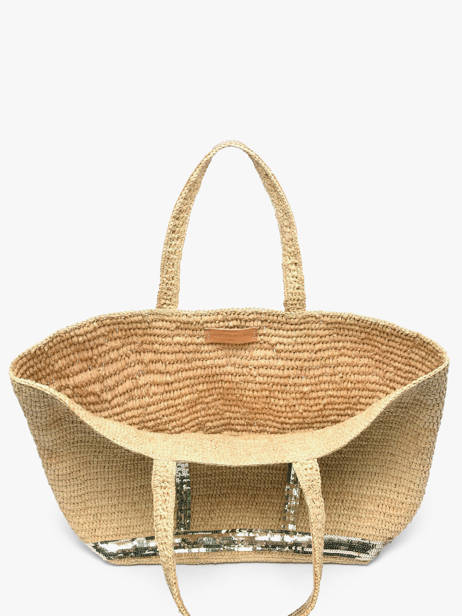 Schoudertas Cabas Raphia Raphia Vanessa bruno Beige cabas raphia 64V40315 ander zicht 4