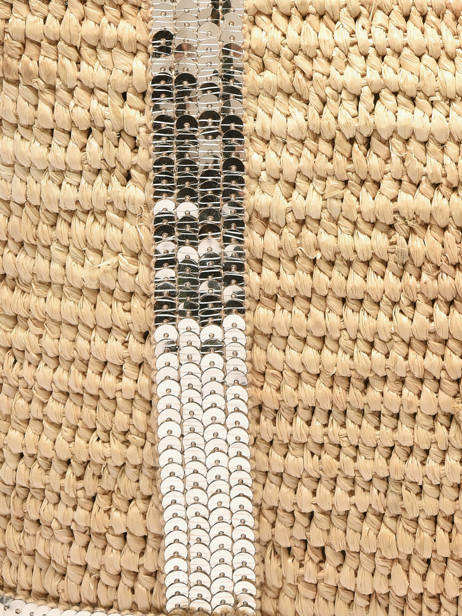 Handtas Cabas Raphia Raphia Vanessa bruno Beige cabas raphia 64V40380 ander zicht 3