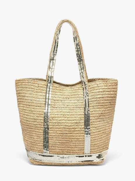 Handtas Cabas Raphia Raphia Vanessa bruno Beige cabas raphia 64V40380 ander zicht 5