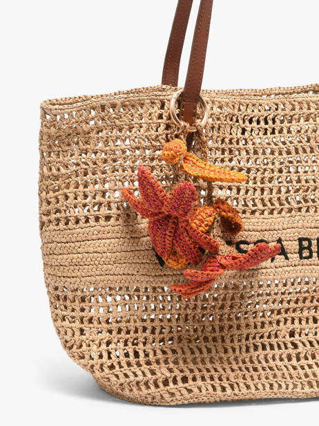 Bag Charm Lelie Raffia Vanessa bruno Veelkleurig charms 96V42673 ander zicht 2