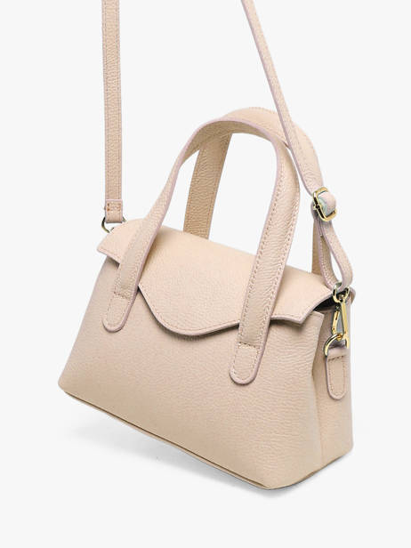 Sac à Main Caviar Cuir Milano Beige caviar CA26021 vue secondaire 1