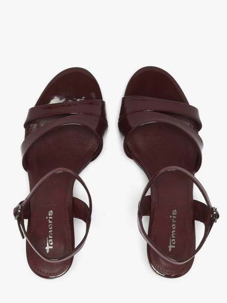 Sandalen Met Hak Tamaris Rood women 46 ander zicht 3