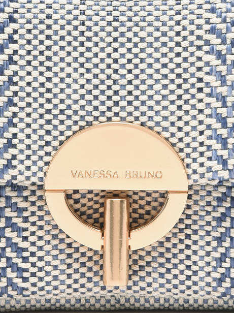 Cross Body Tas Moon Vanessa bruno Blauw moon 7V40326 ander zicht 2