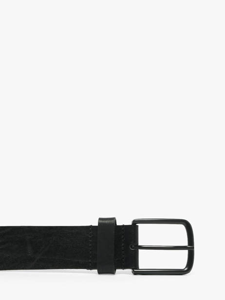 Herenriem Lingo Leder Von dutch Zwart belt LINGO ander zicht 1