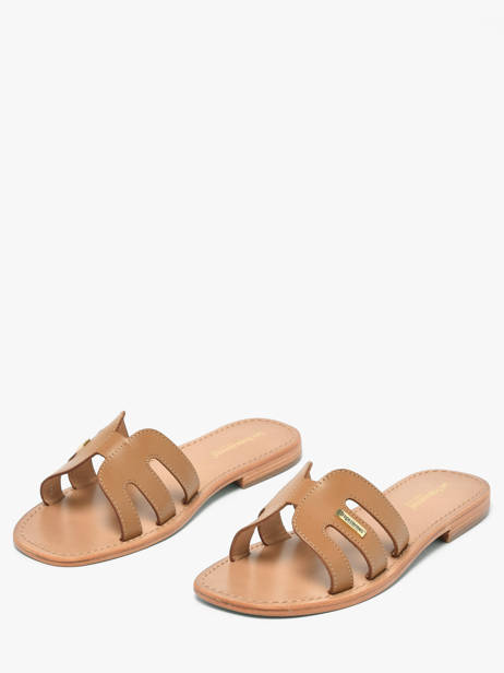 Slippers Hadamia Uit Leder Les tropeziennes Bruin women - 0HADAMIA ander zicht 1