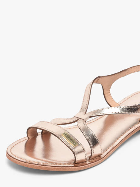 Open Sandalen Hamoon Uit Leder Les tropeziennes Goud women HAMOON ander zicht 2