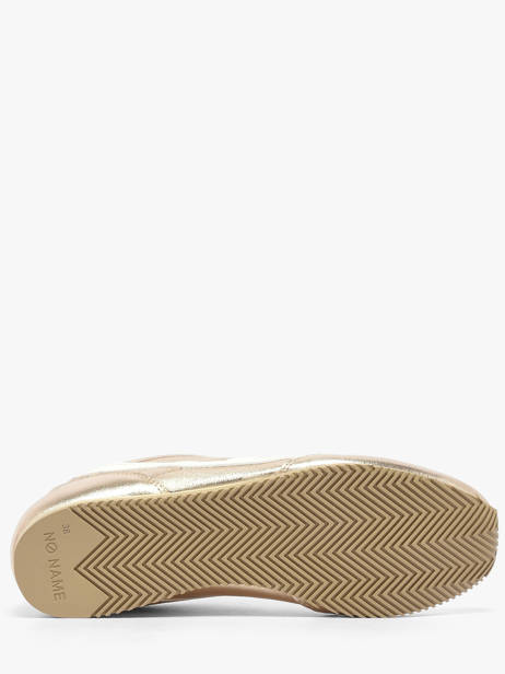Sneakers Uit Leder No name Goud women ERX304EY ander zicht 4