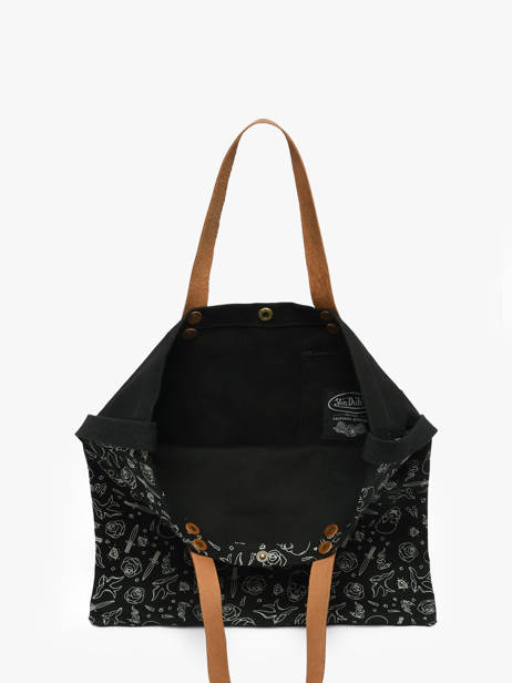 Tote Bag Oaks Met Lederen Handvatten Von dutch Zwart bags OAKS ander zicht 3