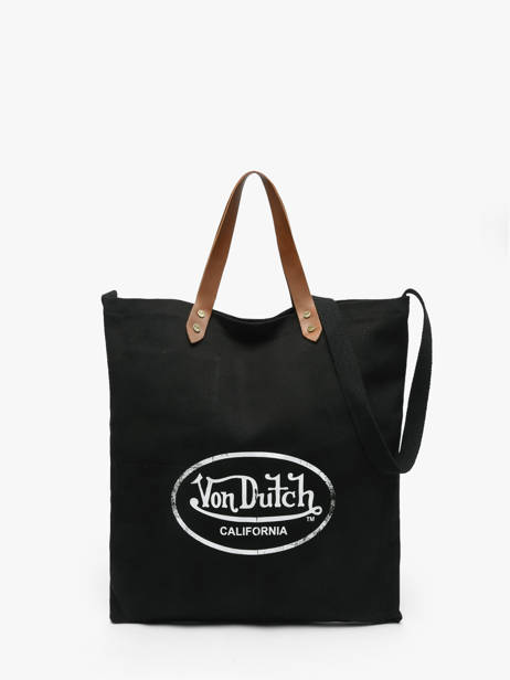 Tote Bag Oaks Met Lederen Handvatten Von dutch Zwart bags OAKS ander zicht 4