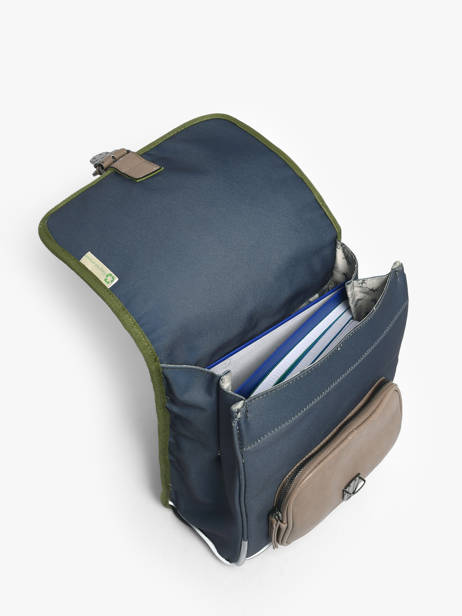 Sac à Dos 1 Compartiment Cameleon Bleu vintage urban PBVBSD30 vue secondaire 3