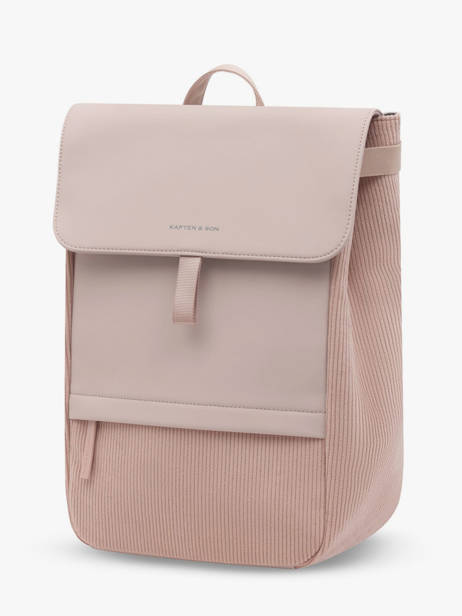 Sac à Dos Fyn Cord + Pc 15* Kapten and son Rose cord CORD vue secondaire 2