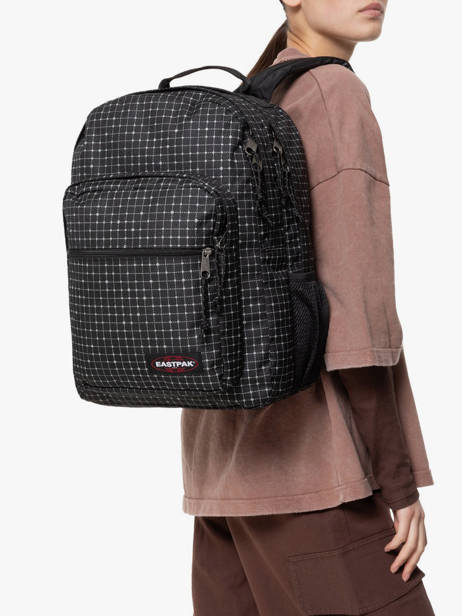Rugzak Morius 2 Compartimenten Eastpak Zwart pbg authentic PBGK40F ander zicht 1