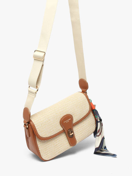 Cross Body Tas Cap Ferret David jones Beige cap ferret CM8321 ander zicht 1