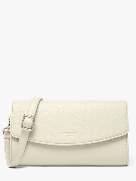 Clutch Met Riempje Madrid Leder Hexagona Beige madrid 536554