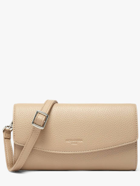 Clutch Met Riempje Madrid Leder Hexagona Beige madrid 536554