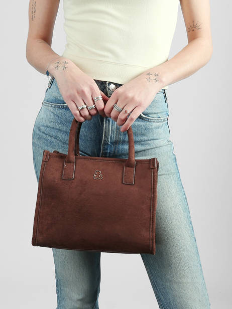 Handtas Identite Lulu castagnette Bruin identite D ander zicht 1