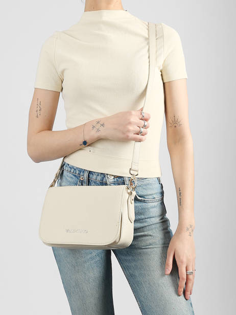Sac Bandoulière Brixton Valentino Blanc brixton VBS7LX08 vue secondaire 1
