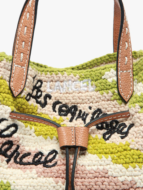 Cross Body Tas Summer Capsule Lancel Groen summer capsule A14004 ander zicht 2