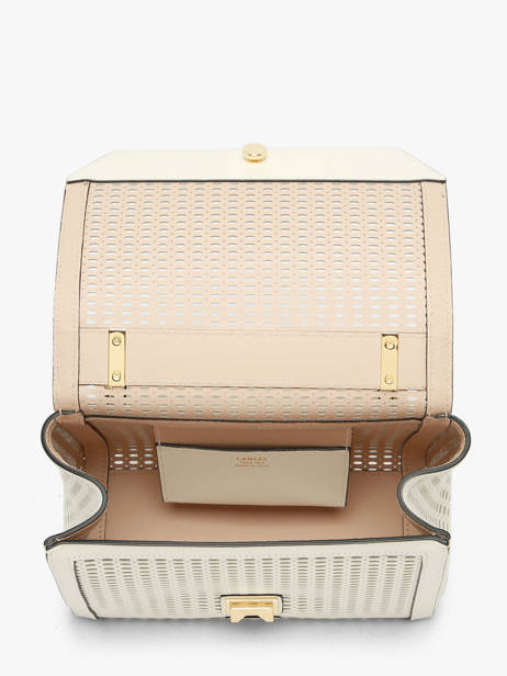 Cross Body Tas Ninon M Ajouré Leder Lancel Wit ninon A14009 ander zicht 4