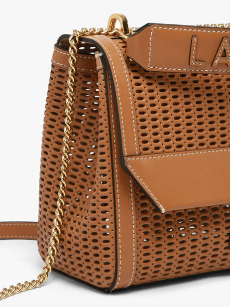 Cross Body Tas Ninon Lancel Bruin ninon A14009 ander zicht 2