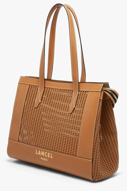 Schoudertas Jour Lancel Bruin jour A14011 ander zicht 1