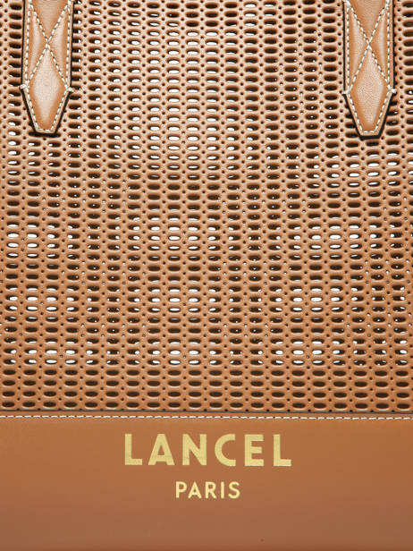 Schoudertas Jour Lancel Bruin jour A14011 ander zicht 2