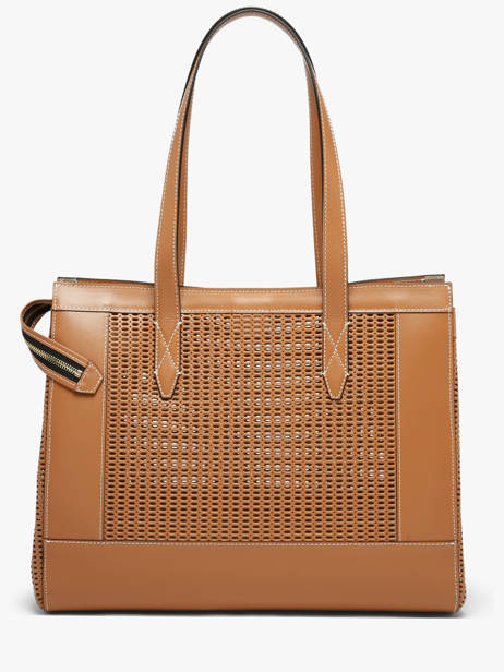 Schoudertas Jour Lancel Bruin jour A14011 ander zicht 4