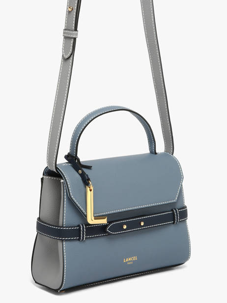 Cross Body Tas Faubourg Leder Lancel Blauw faubourg A13949 ander zicht 2