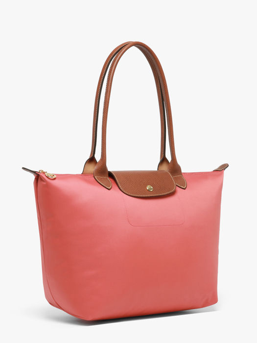 Longchamp Le pliage original Schoudertas Roze