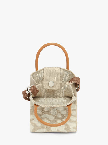 Cross Body Tas Phonebag Miniprix Beige phonebag P202 ander zicht 1