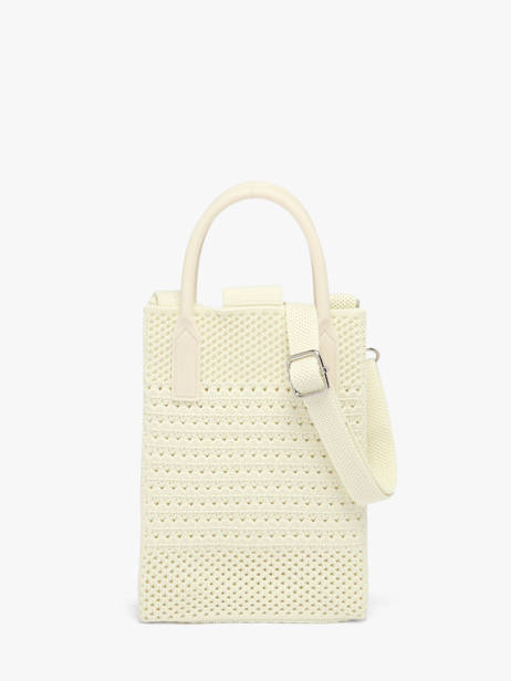 Cross Body Tas Phonebag Miniprix Beige phonebag P201 ander zicht 2