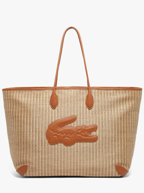 Sac Porté épaule Summer Raphia Lacoste Beige summer NF5247PB