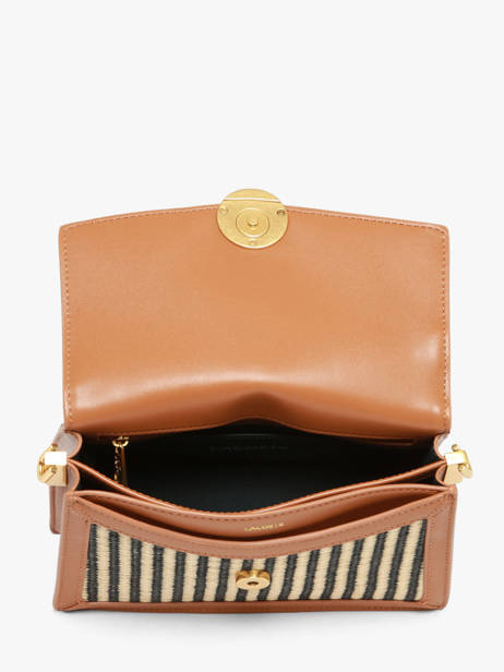 Sac Bandoulière Summer Lacoste Marron summer NF5245PB vue secondaire 3