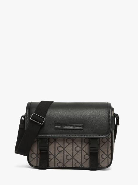 Cross Body Tas Calvin klein jeans Zwart mixed emblem 4D3451G
