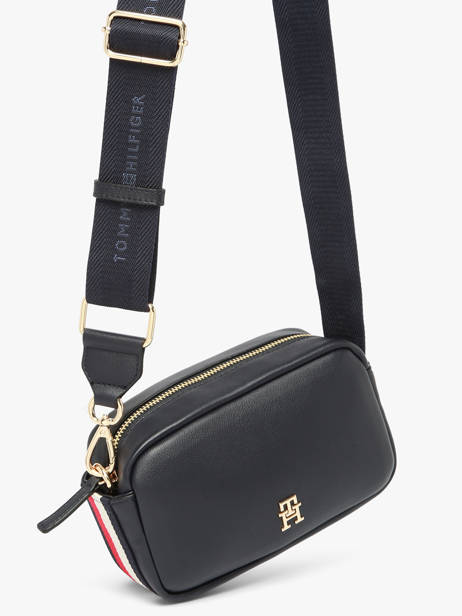 Sac Bandoulière Th Logotape Tommy hilfiger Bleu th logotape AW18741 vue secondaire 1