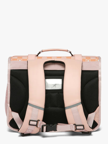 Boekentas Vintage North Cameleon Roze vintage north CA38 ander zicht 3