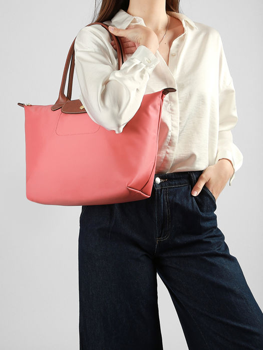 Longchamp Le pliage original Besace Rose