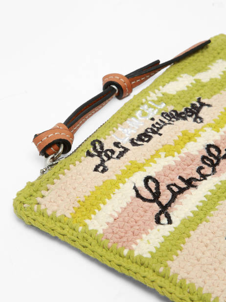 Etui Lancel Plage Crochet Lancel Groen summer capsule A14002 ander zicht 4