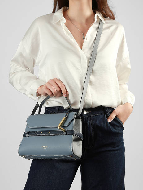 Cross Body Tas Faubourg Leder Lancel Blauw faubourg A13949 ander zicht 1