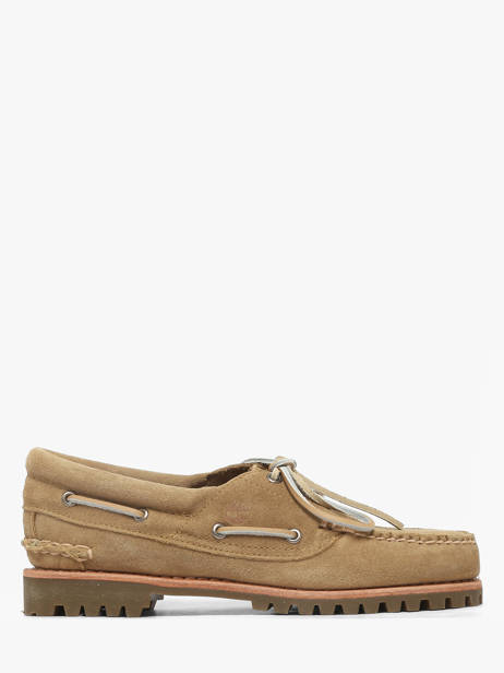 Bootschoenen Uit Leder Timberland Beige women 2GNVEW11