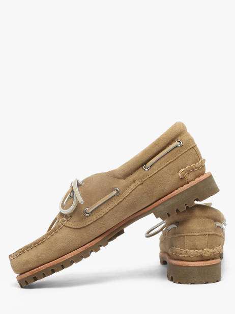 Bootschoenen Uit Leder Timberland Beige women 2GNVEW11 ander zicht 2