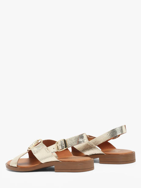 Sandalen Uit Leder We do Zilver women 45126A61 ander zicht 2