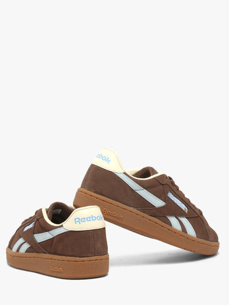 Sneakers En Cuir Reebok Marron women 244642 vue secondaire 2