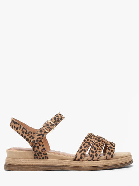 Sandalen Uit Leder Tamaris Beige women 46
